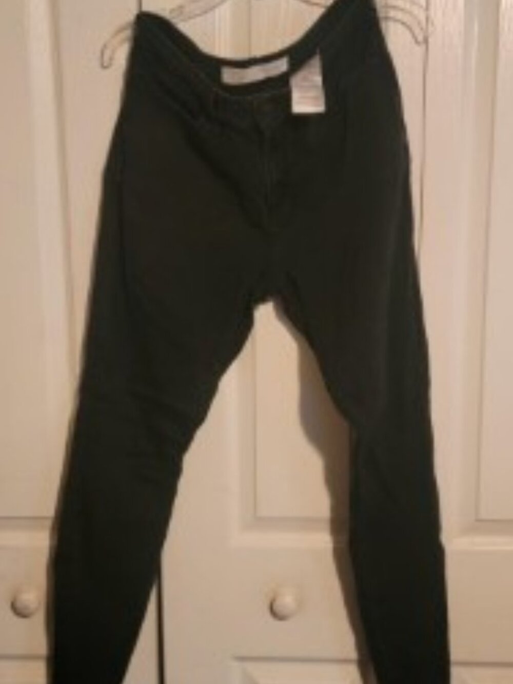 Levi Signature 14L Black Skinny Jeans Mid Rise Stretch Women’s Size 14 Long
